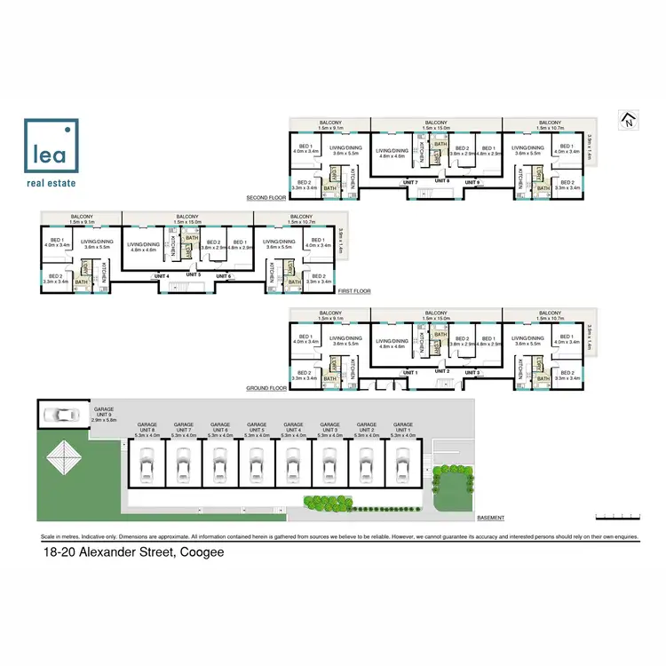 Floorplan of Homely block of units listing, 18-20 Alexander Street, Coogee NSW 2034