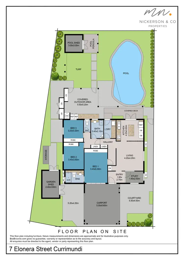 Floorplan of Homely house listing, 7 Elonera Street, Currimundi QLD 4551