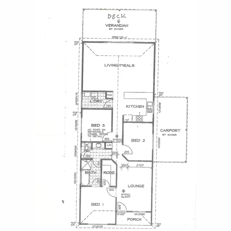 Floorplan of Homely unit listing, 3A Charles Street, Clare SA 5453
