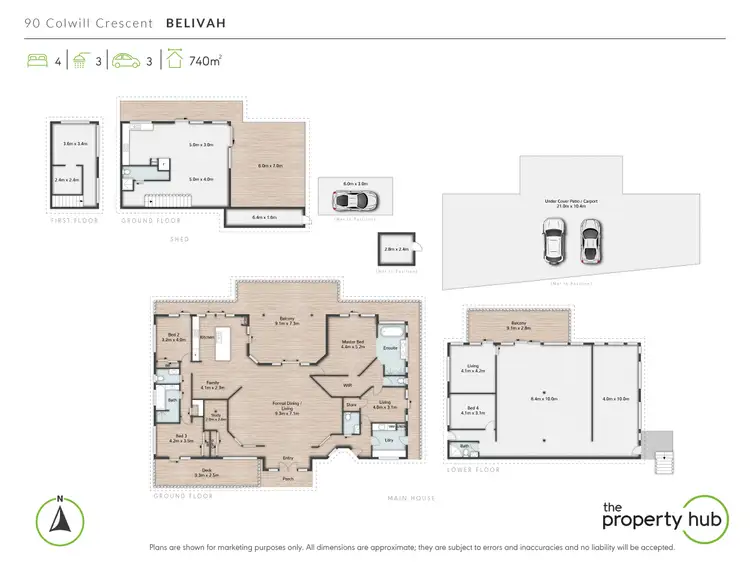 Floorplan of Homely house listing, 90 Colwill Crescent, Belivah QLD 4207
