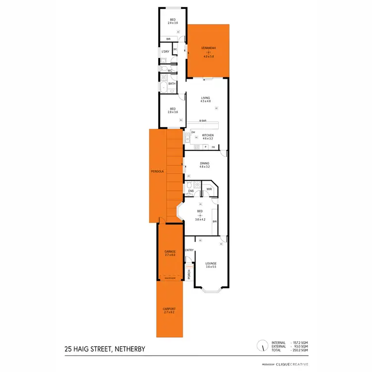 Floorplan of Homely house listing, 25 Haig Street, Netherby SA 5062