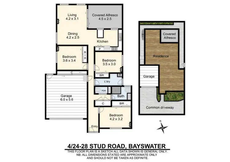 Floorplan of Homely unit listing, 4/24-28 Stud Road, Bayswater VIC 3153
