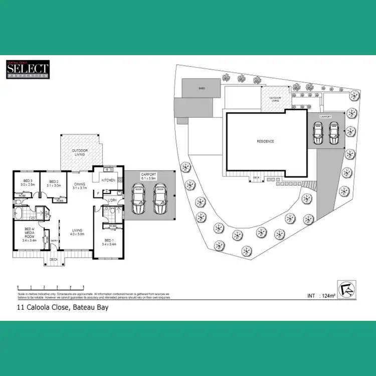 Floorplan of Homely house listing, 11 Caloola Close, Bateau Bay NSW 2261