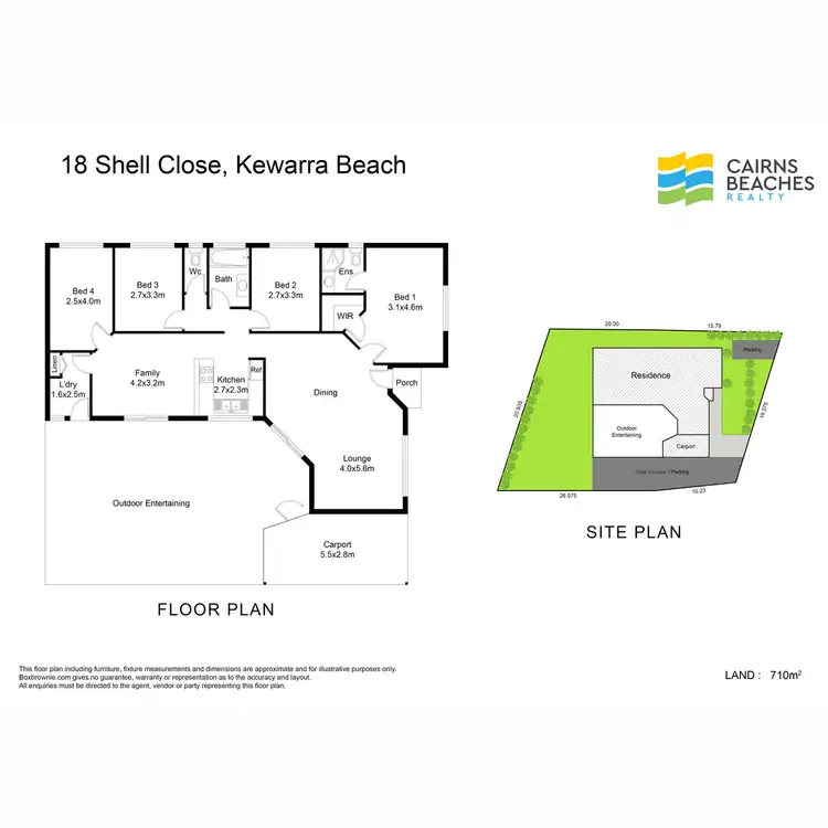 Floorplan of Homely house listing, 18 Shell Close, Kewarra Beach QLD 4879