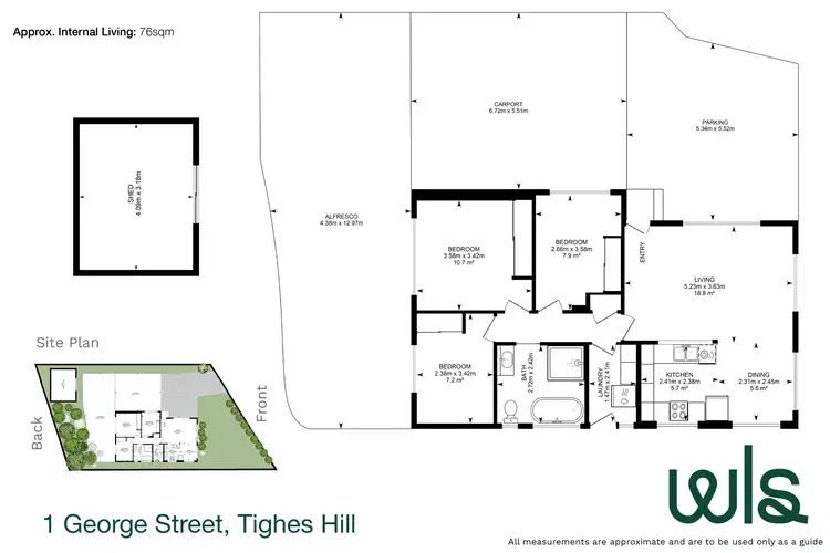 Floorplan of Homely house listing, 1 George Street, Tighes Hill NSW 2297