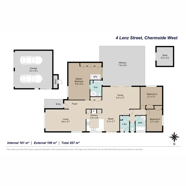 Floorplan of Homely house listing, 4 Lenz Street, Chermside West QLD 4032