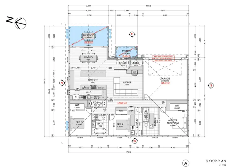 Floorplan of Homely townhouse listing, 485 Raymond Street, Sale VIC 3850