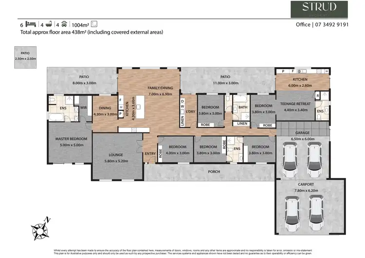 Floorplan of Homely house listing, 2 Lilly Court, Yamanto QLD 4305