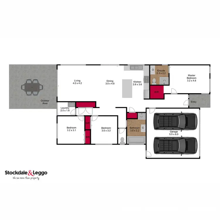 Floorplan of Homely house listing, 19 Mountain Grey Circuit, Morwell VIC 3840