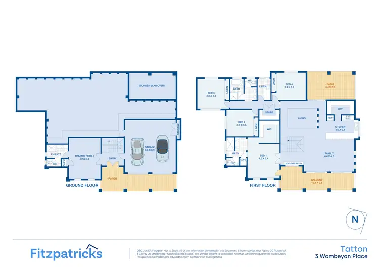 Floorplan of Homely house listing, 3 Wombeyan Place, Tatton NSW 2650