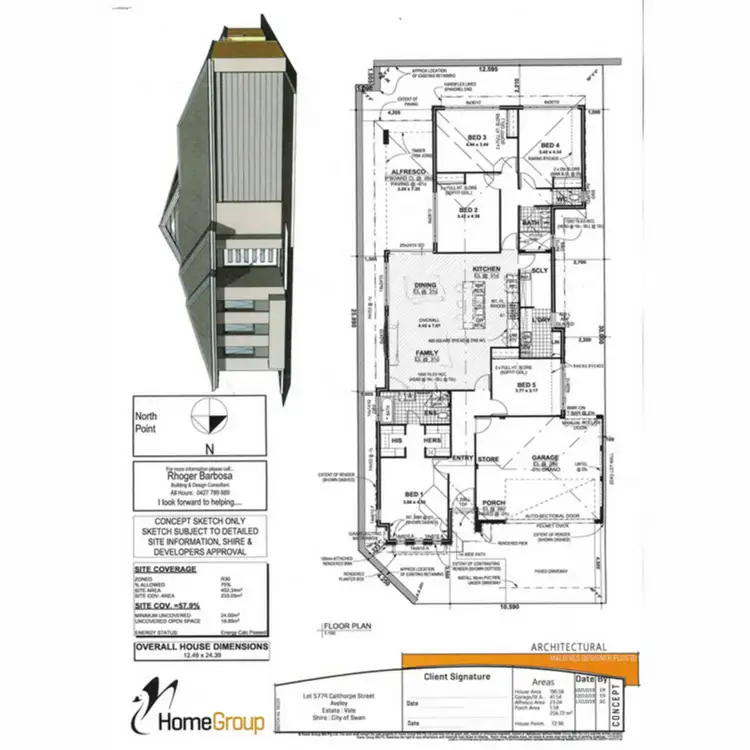 Floorplan of Homely house listing, 24 Calthorpe Street, Aveley WA 6069