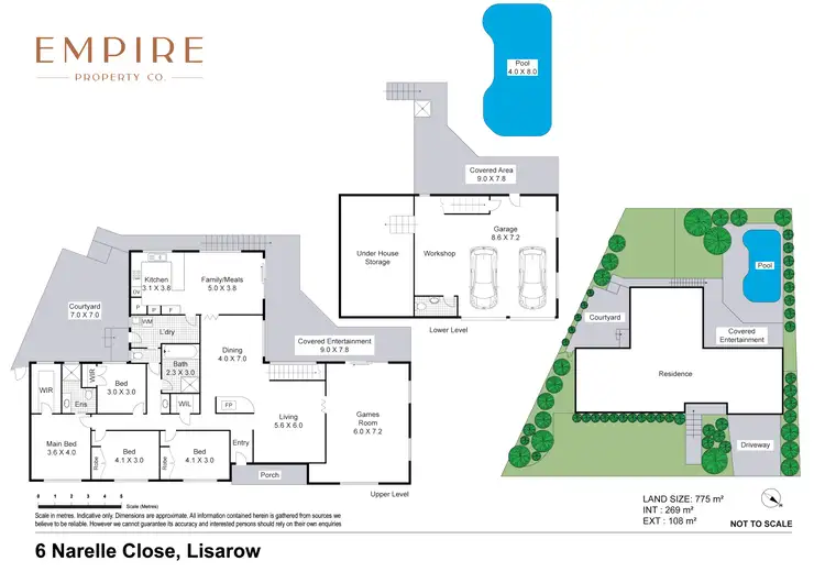 Floorplan of Homely house listing, 6 Narelle Close, Lisarow NSW 2250