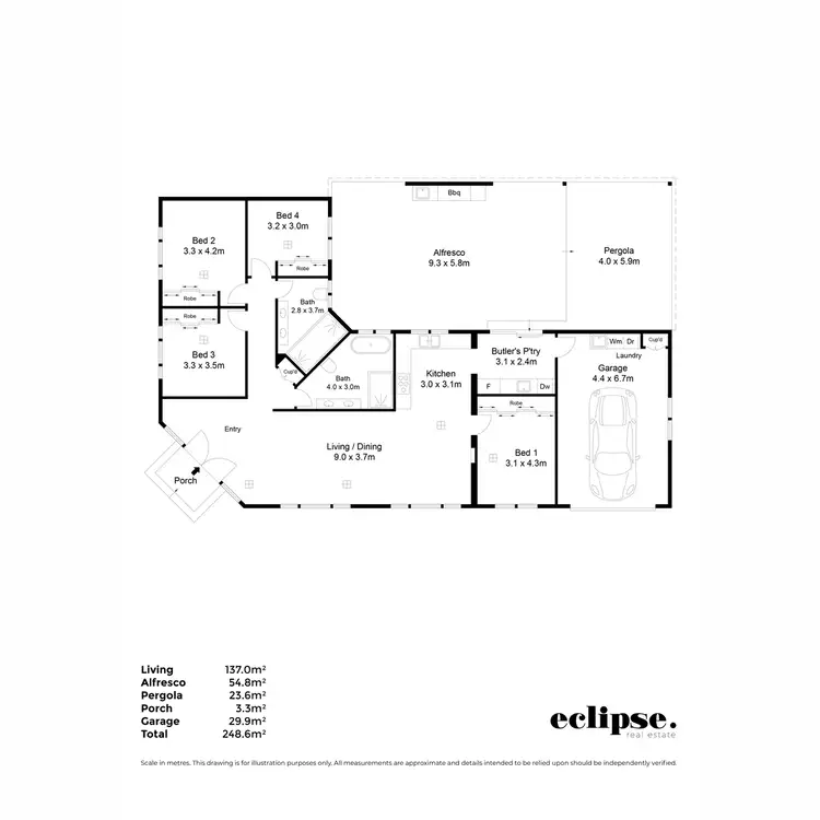 Floorplan of Homely house listing, 9 Middleton Street, Salisbury SA 5108