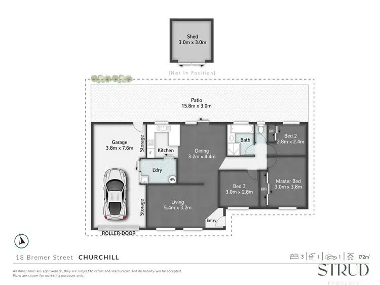 Floorplan of Homely house listing, 18 Bremer Street, Churchill QLD 4305