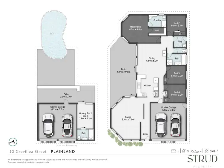 Floorplan of Homely house listing, 10 Grevillea Street, Plainland QLD 4341