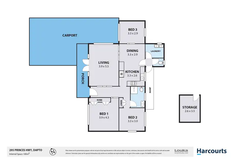 Floorplan of Homely house listing, 295 Princes Highway, Dapto NSW 2530