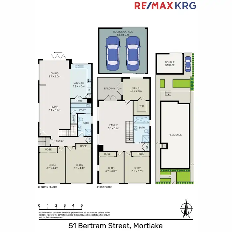 Floorplan of Homely house listing, 51 Bertram Street, Mortlake NSW 2137