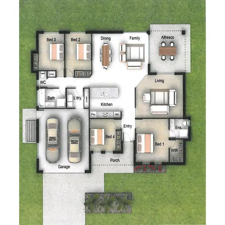 Floorplan of Homely house listing, 13 Alistair Street, Glenvale QLD 4350