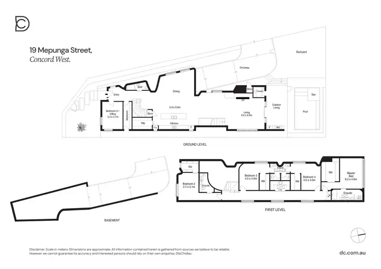 Floorplan of Homely house listing, 19 Mepunga Street, Concord West NSW 2138