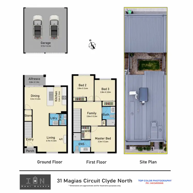 Floorplan of Homely house listing, 31 Magias Circuit, Clyde VIC 3978