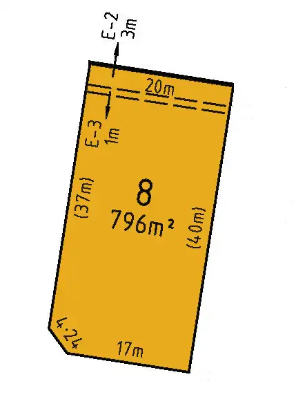 Floorplan of Homely land listing, LOT 8 Snow Gum Road, Heyfield VIC 3858