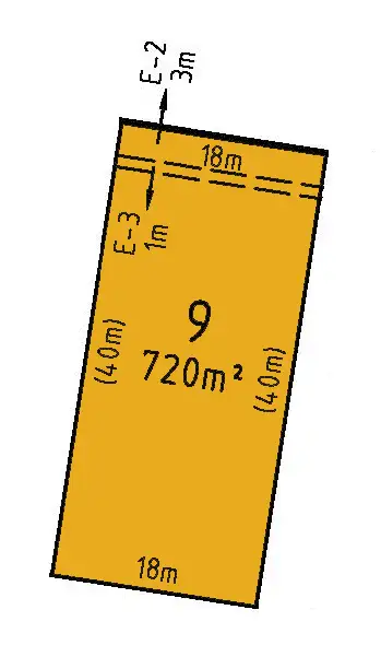 Floorplan of Homely land listing, LOT 9 Snow Gum Road, Heyfield VIC 3858