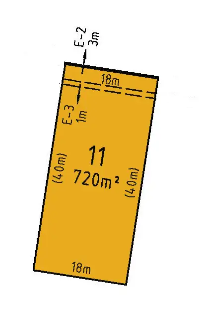 Floorplan of Homely land listing, LOT 11 Snow Gum Road, Heyfield VIC 3858