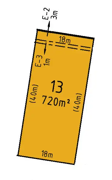 Floorplan of Homely land listing, LOT 13 Snow Gum Road, Heyfield VIC 3858