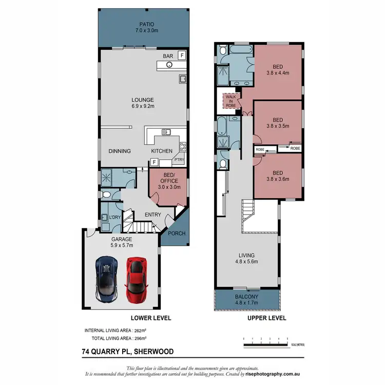 Floorplan of Homely house listing, 74 Quarry Road, Sherwood QLD 4075