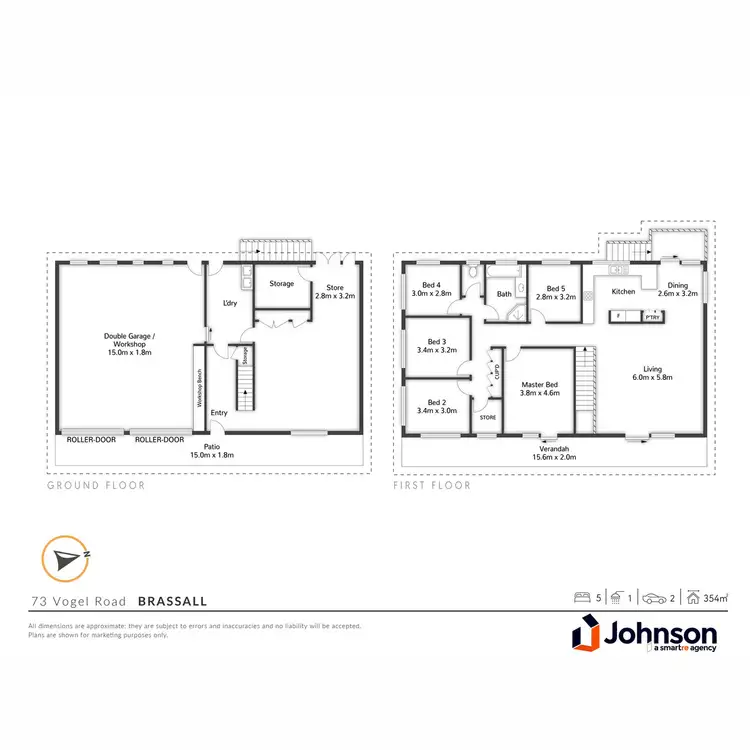 Floorplan of Homely house listing, 73 Vogel Road, Brassall QLD 4305