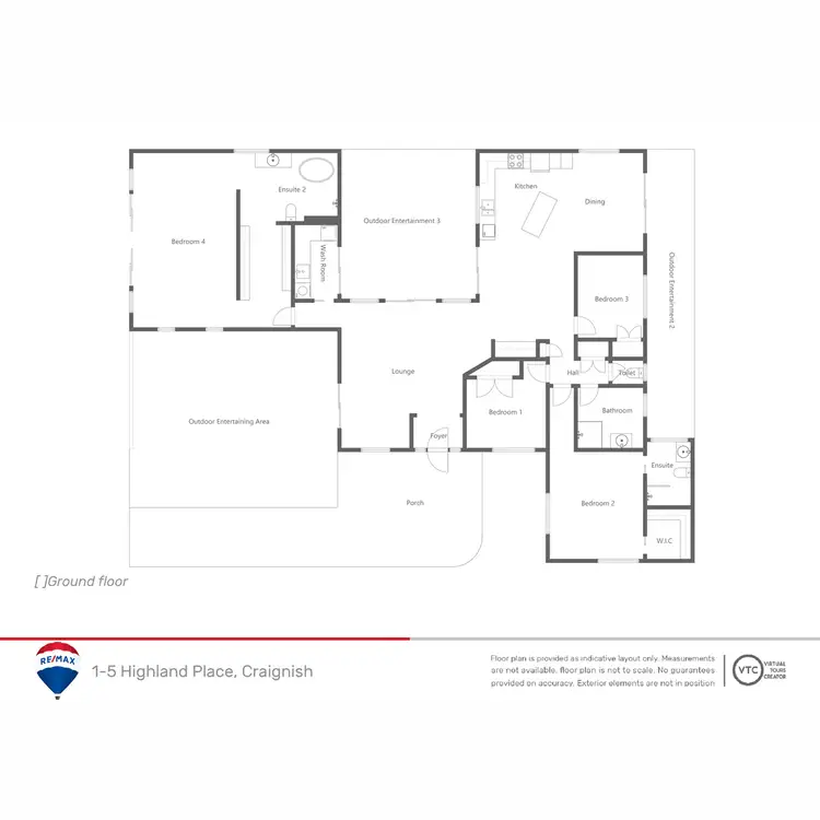 Floorplan of Homely house listing, 1-5 Highland Place, Craignish QLD 4655