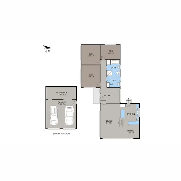Floorplan of Homely house listing, 5 Norman Avenue, Frankston South VIC 3199