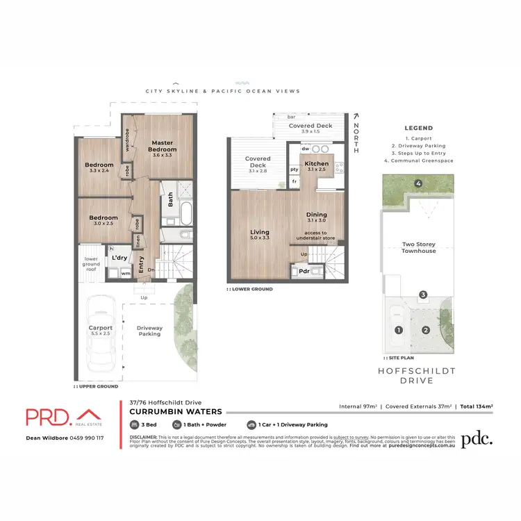 Floorplan of Homely townhouse listing, 37/76 Hoffschildt Drive, Currumbin Waters QLD 4223