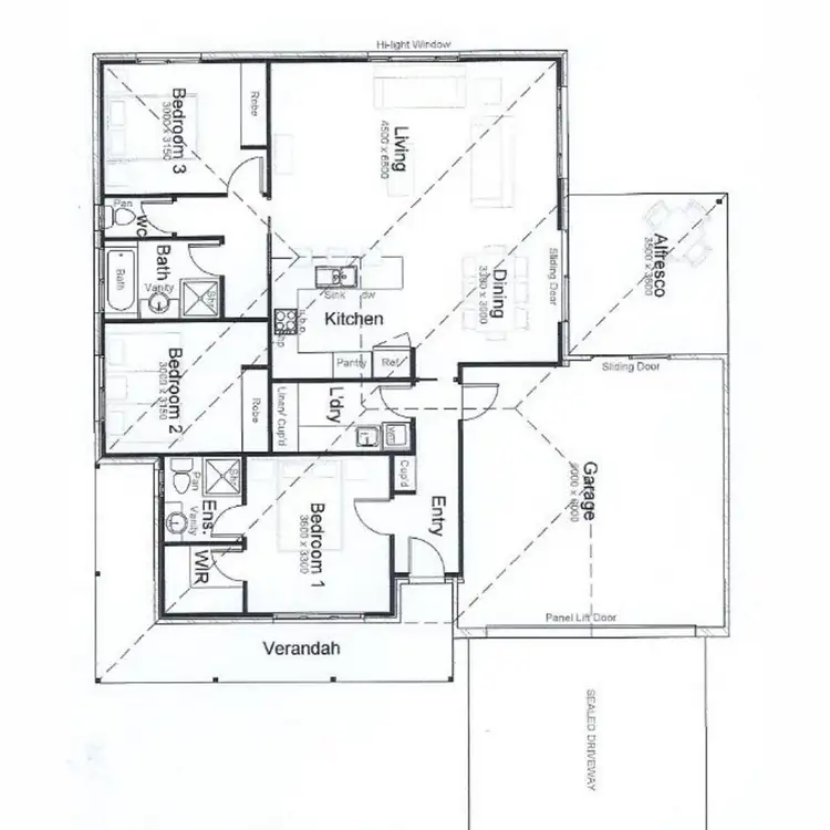 Floorplan of Homely house listing, 16 Toohey Drive, Warrnambool VIC 3280