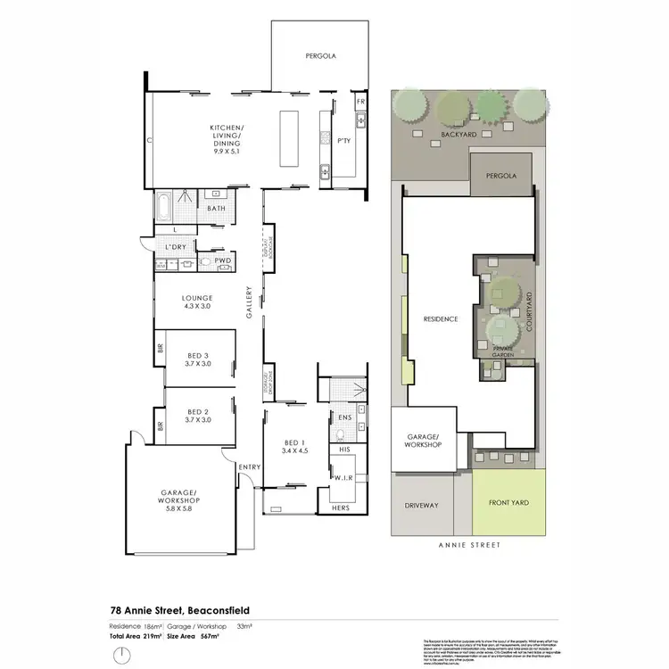 Floorplan of Homely house listing, 78 Annie Street, Beaconsfield WA 6162