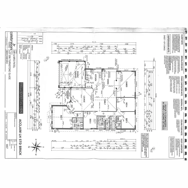 Floorplan of Homely house listing, 6 Turnstone Glade, Bennett Springs WA 6063