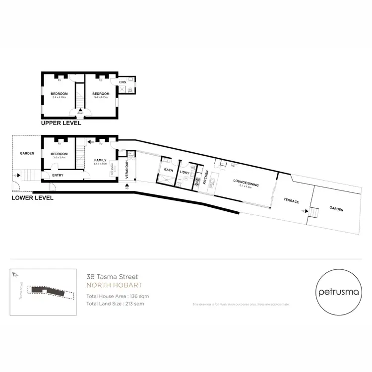 Floorplan of Homely house listing, 38 Tasma Street, North Hobart TAS 7000