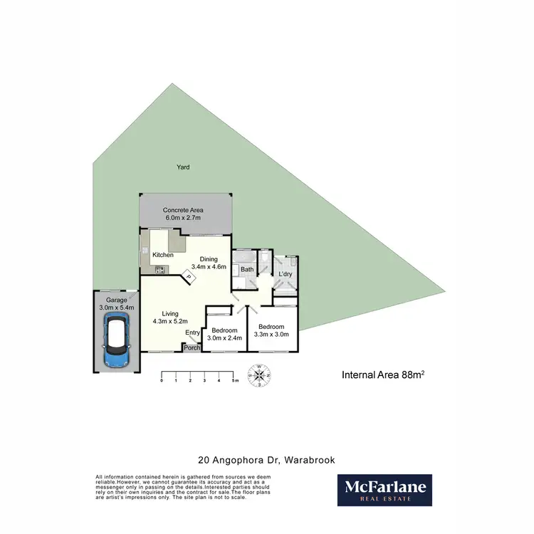 Floorplan of Homely unit listing, 4/20 Angophora Drive, Warabrook NSW 2304