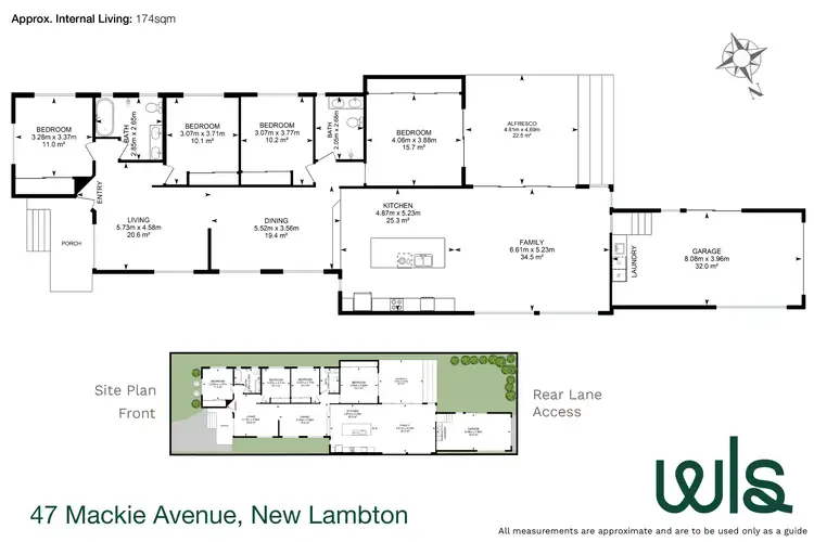 Floorplan of Homely house listing, 47 Mackie Avenue, New Lambton NSW 2305