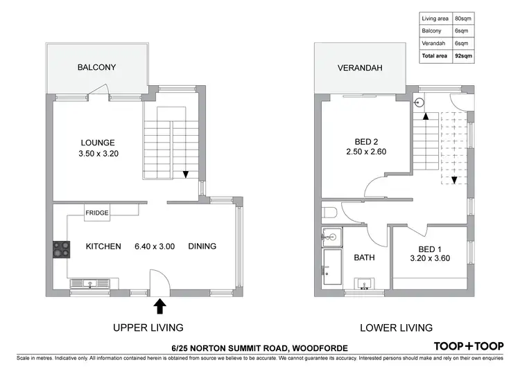 Floorplan of Homely townhouse listing, Address available on request