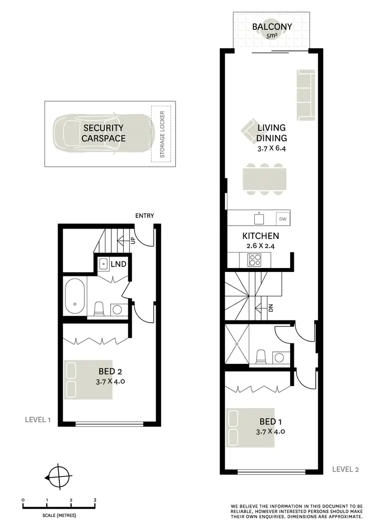 Floorplan of Homely apartment listing, 512/2a Elizabeth Bay Road, Elizabeth Bay NSW 2011