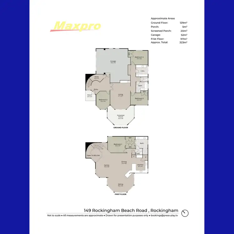 Floorplan of Homely house listing, 149 Rockingham Beach Road, Rockingham WA 6168