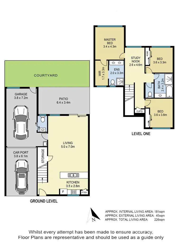 Floorplan of Homely townhouse listing, 15/40 Ellis Street, Lawnton QLD 4501