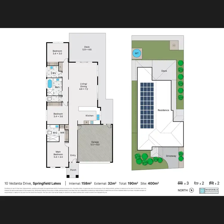 Floorplan of Homely house listing, 10 Vedanta Drive, Springfield Lakes QLD 4300