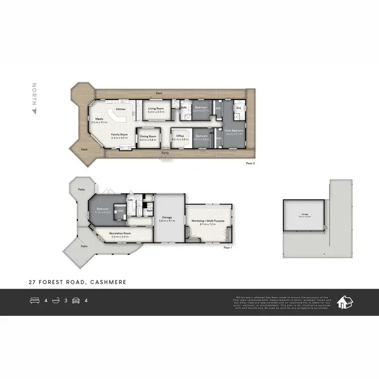 Floorplan of Homely house listing, 27 Forest Road, Cashmere QLD 4500
