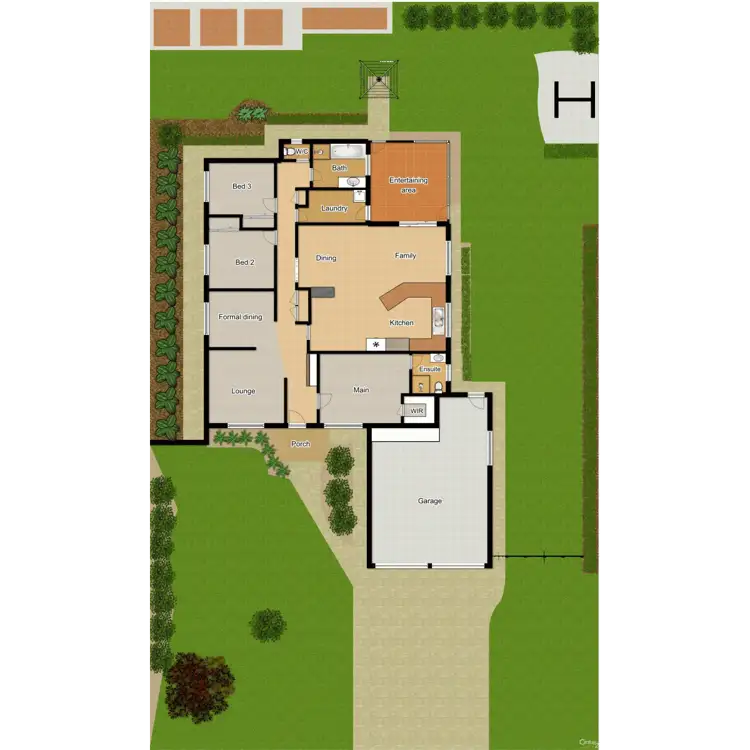 Floorplan of Homely house listing, 15 Hillcrest Place, Dubbo NSW 2830