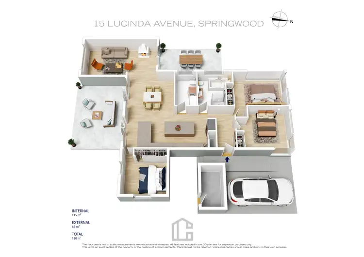 Floorplan of Homely house listing, 15 Lucinda Avenue, Springwood NSW 2777