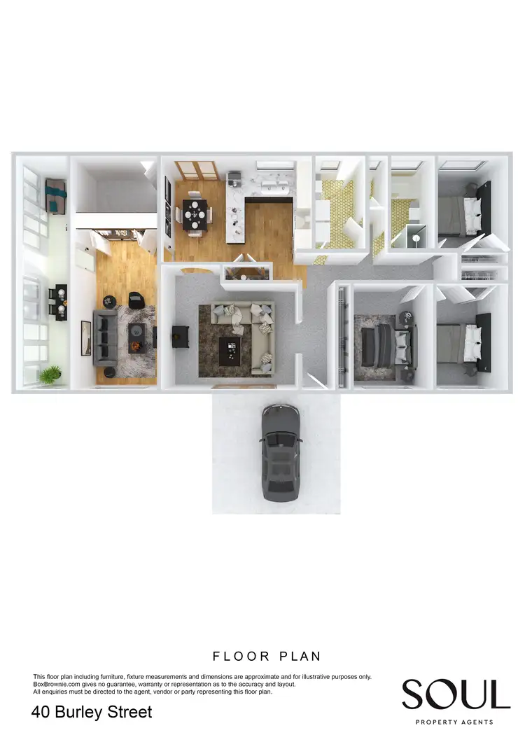 Floorplan of Homely house listing, 40 Burley Street, Griffith NSW 2680