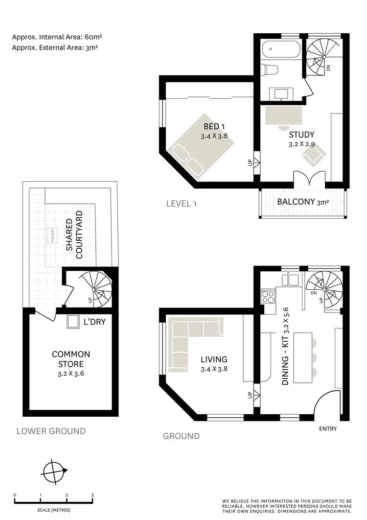 Floorplan of Homely house listing, 45 Corben Street, Surry Hills NSW 2010