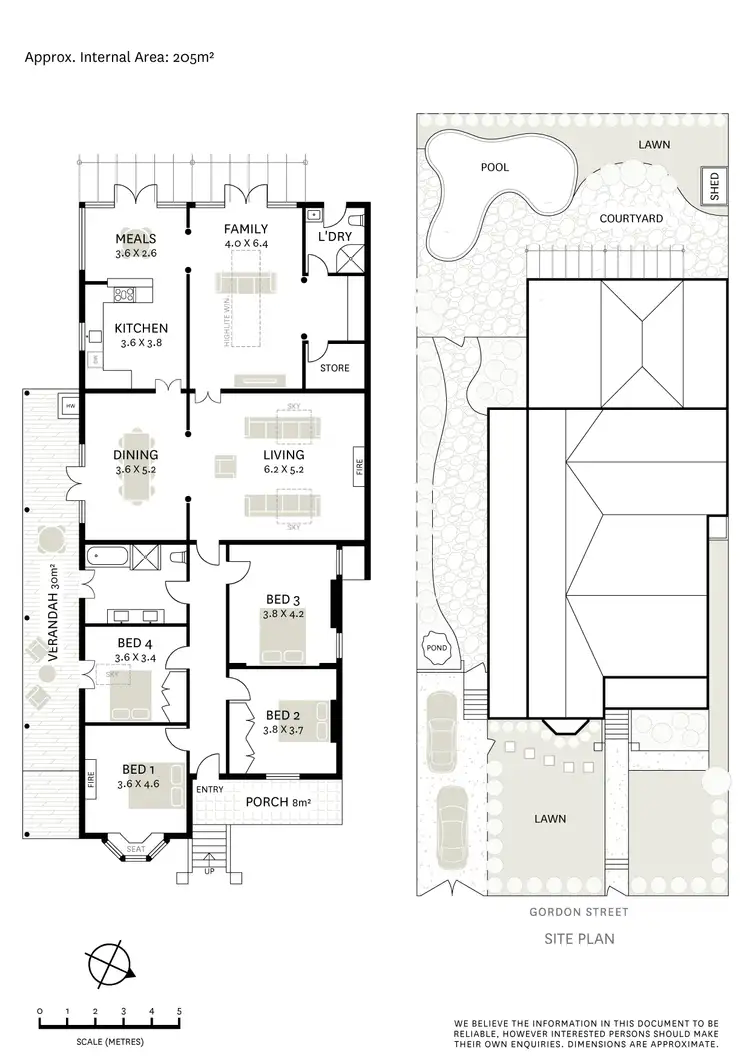Floorplan of Homely house listing, 22 Gordon Street, Petersham NSW 2049